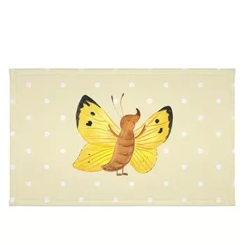 Панельная штора Plauener Spitze - Пламя (Ш х В) 246см*55см бежевый/слоновая кость Mr. & Mrs. Panda, белый