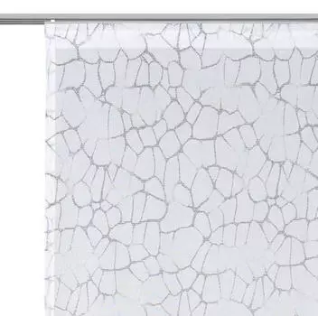 Панельная штора прозрачная Novel, антрацитовый