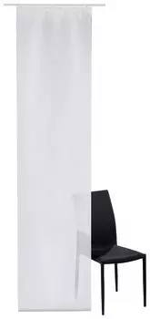 Панельная штора прозрачная Novel, бежевый