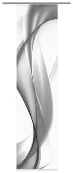 Панельная штора redfield серая 60/245 см, серый