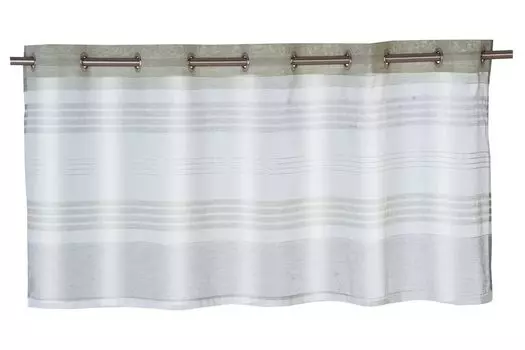 Панельная штора - серебристо-серая - 140 х 50 см - полиэстер HR Import GmbH, серый