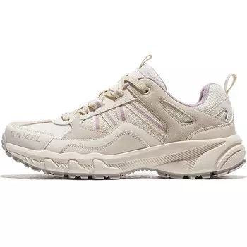 Panlong Hiking Shoes Women's Low-top Off-white/Taro Purple Camel