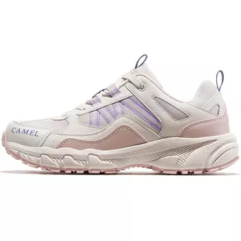 Panlong Hiking Shoes Women's Low-Top Sail Белый/розовый Camel