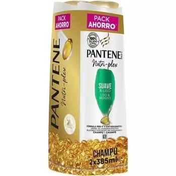 Pantene Suave Y Liso Champ Lote 2 X 385 мл для женщин Inny Producent