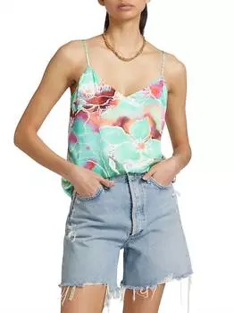 Paola Cami Топ в цвете Kauai Floral Rails