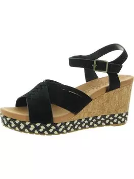Paola женские эспадрильи на пробковой платформе Zodiac, черный