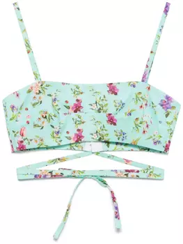 PAOLA ZUIN топ-бралетт, зеленый