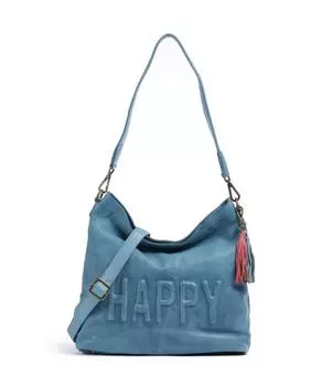 Paoliweg 2 сумка через плечо из зернистой кожи Taschendieb Wien, синий