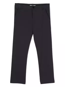 Paolo Pecora брюки узкого кроя, синий