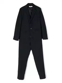 Paolo Pecora Kids костюм с однобортным пиджаком, синий