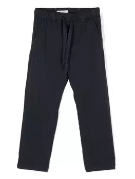 Paolo Pecora Kids прямые брюки, синий