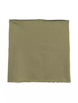 Paolo Pecora Kids шарф из джерси, зеленый