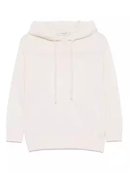 Paolo Pecora Kids шерстяное худи, белый