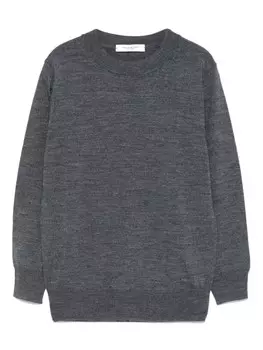 Paolo Pecora Kids свитер из мериносовой шерсти, серый