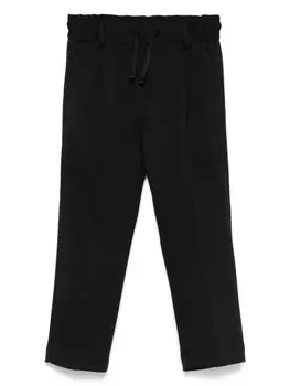 Paolo Pecora Kids узкие брюки, черный
