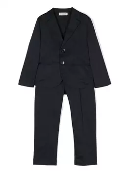 Paolo Pecora костюм-двойка с однобортным пиджаком, синий