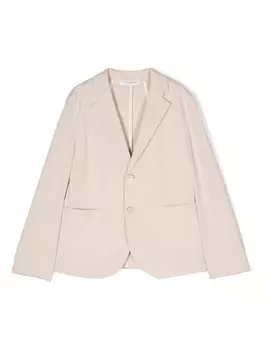 Paolo Pecora однобортный блейзер, нейтральный цвет