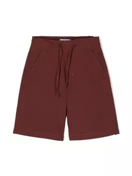 Paolo Pecora поплиновые шорты, красный
