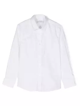Paolo Pecora рубашка с длинными рукавами, белый