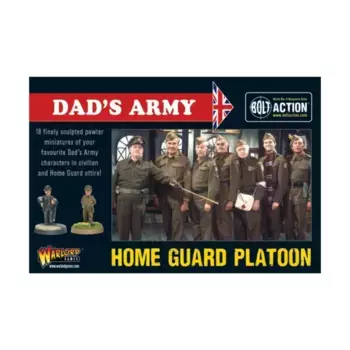 Папина армия — взвод ополчения, Bolt Action - British Army (28mm)