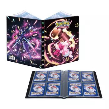 Папка-портфель с 4 карманами Ultra Pro Pokmon Альбом для карточек Paldean Fates Pokemon