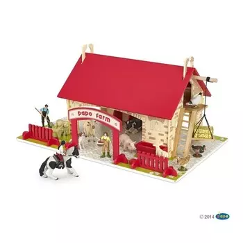 Папо 60106 Моя первая ферма - пейзаж 61х40х31см Papo