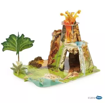 Papo 60600 Пейзаж земля динозавров 40х56х38см