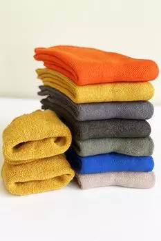 пар зимних носков-полотенец унисекс, хлопок BGK, разноцветный