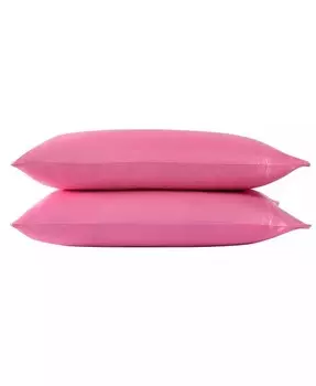 Пара атласных наволочек, King Betsey Johnson, розовый