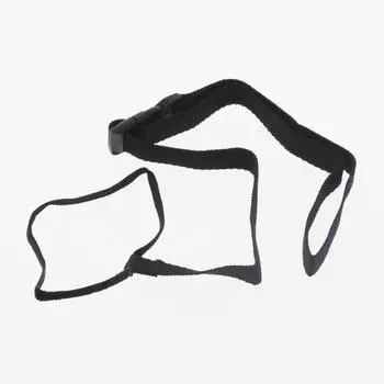 Пара держателей ремешка на щиколотке Wedze для сноуборда, черный