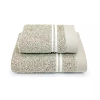 Пара хлопковых махровых полотенец - Город Lisola, цвет Creta