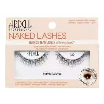 Пара накладных ресниц, оттенок 420 черный Ardell, Naked Lashes