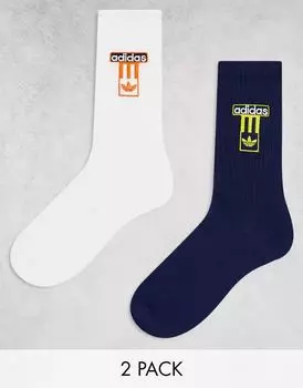 Пара носков adidas Originals adibreak в разных цветах