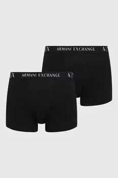 Пара шорт-боксеров Armani Exchange, черный
