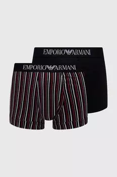 Пара шорт-боксеров Emporio Armani Underwear, красный