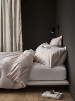 Пара стандартных наволочек из хлопка Bedfolk, розовый