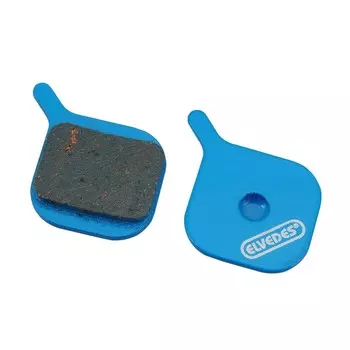 Пара тормозных колодок велосипедные органические Elvedes Cannondale Coda Caliper, синий / синий / синий