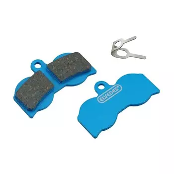 Пара тормозных колодок велосипедных органических Elvedes Hope XC 4-Piston, синий / синий / синий