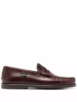 Paraboot лоферы America, коричневый