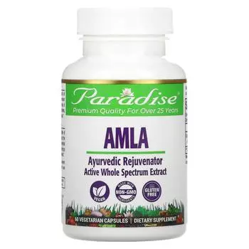 Paradise Herbs Эмблика 60 вегетарианских капсул