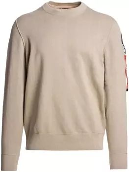 Parajumpers джемпер с нашивкой-логотипом, нейтральный цвет