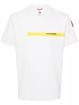 Parajumpers футболка с логотипом, нейтральный цвет