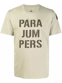 Parajumpers футболка с логотипом, зеленый