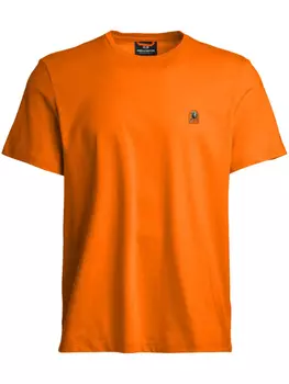 Parajumpers футболка с нашивкой-логотипом, оранжевый