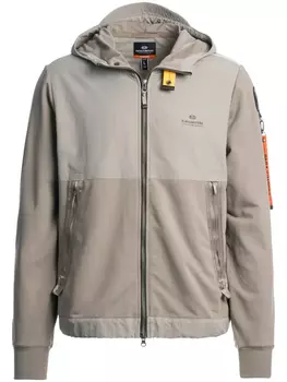 Parajumpers худи на молнии со вставками, нейтральный