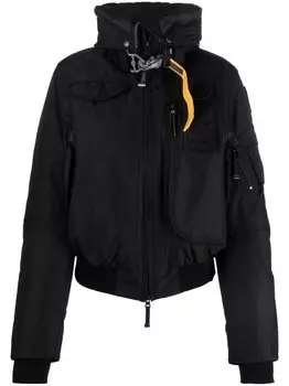 Parajumpers пуховик Gobi с застежкой-защелкой, черный
