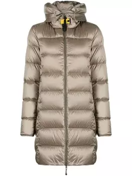 Parajumpers пуховик Marion с нашивкой-логотипом, зеленый