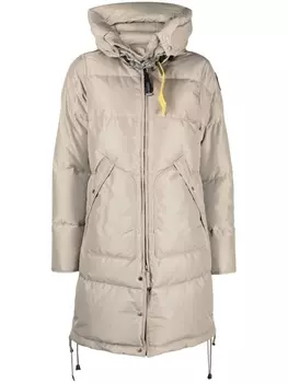 Parajumpers пуховик на молнии с капюшоном, нейтральный цвет