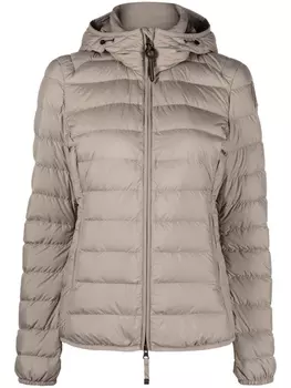 Parajumpers пуховик с капюшоном, серый