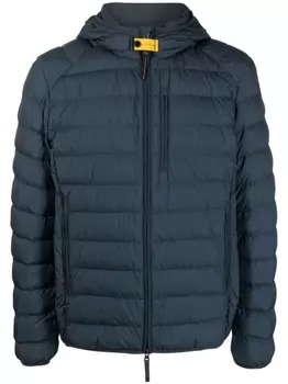 Parajumpers пуховик с капюшоном, синий
